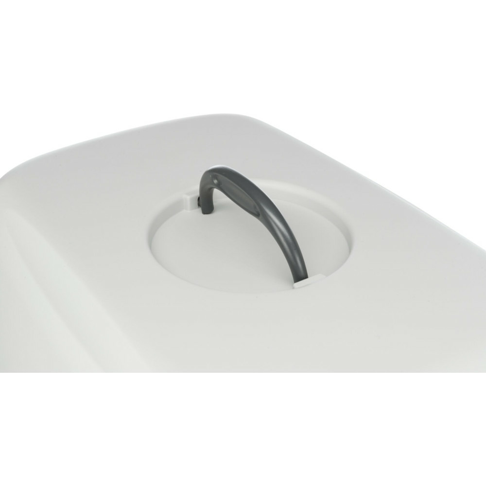 Maison de toilette vico 40 x 56 cm x h40 grise pour chat