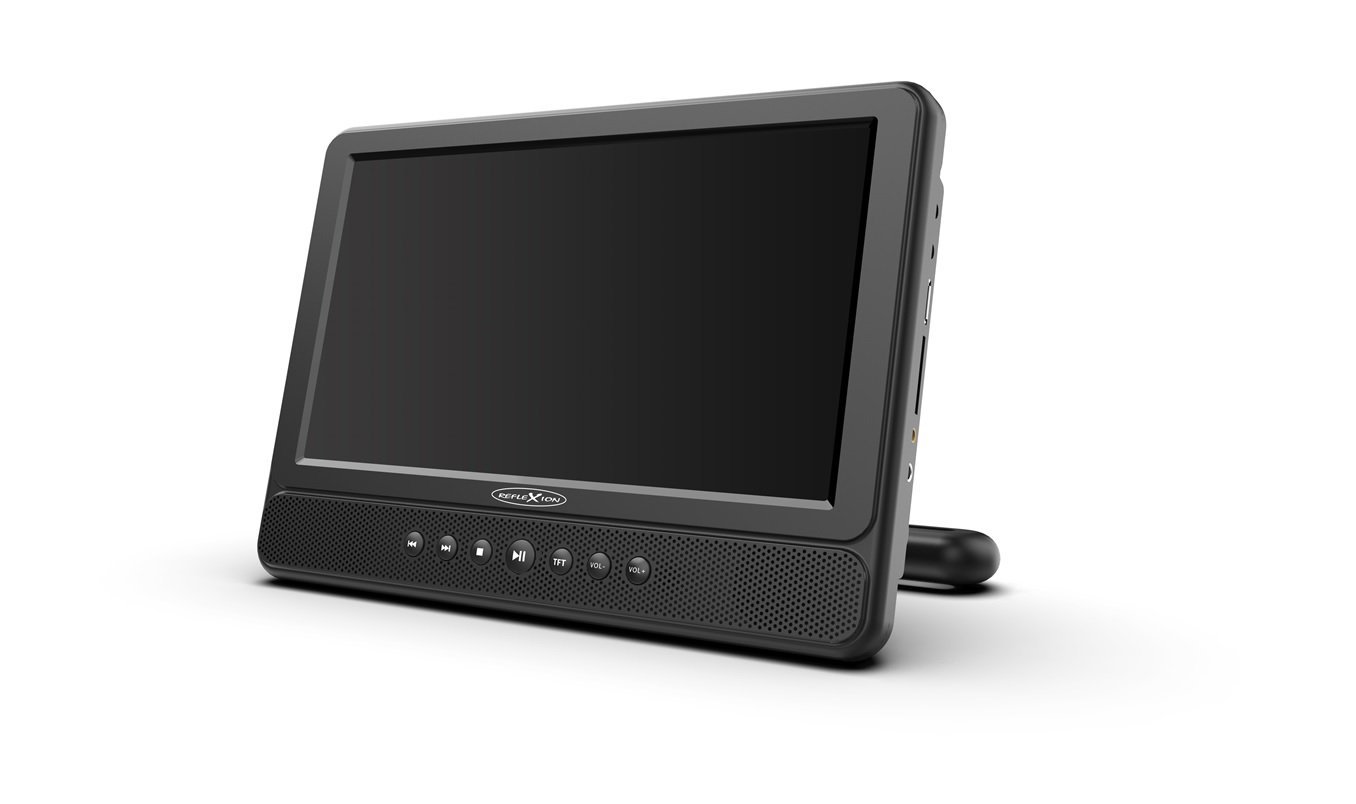 Reflexion DVD1052N hoofdsteun Twin Monitor met DVD-speler