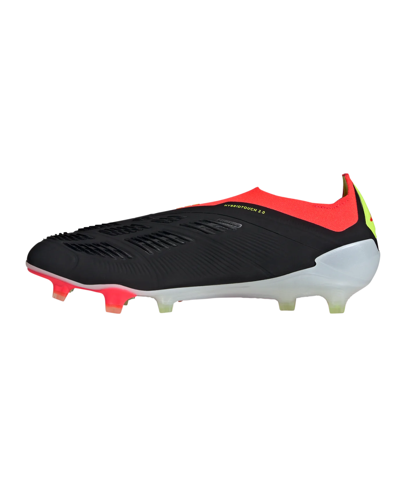 adidas Predator Elite LL FG Solar Energy Schwarz Weiss Rot