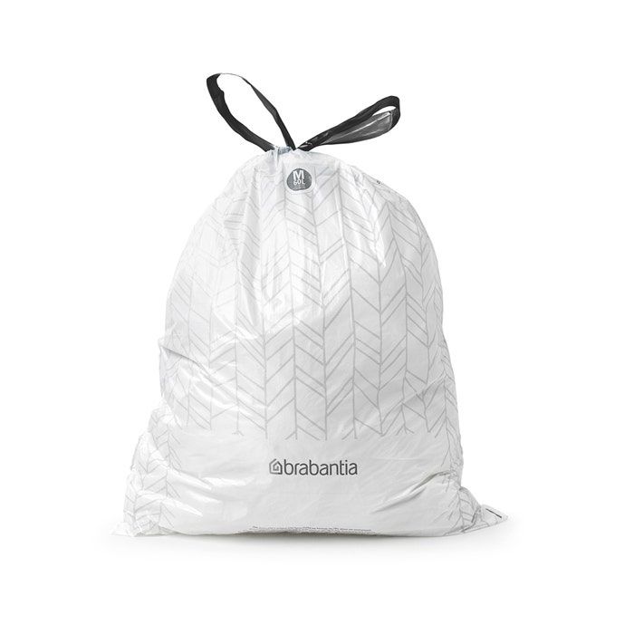 40st Brabantia afvalzakken code M 60 liter 69,4x79cm 40 stuks (8710755138829)