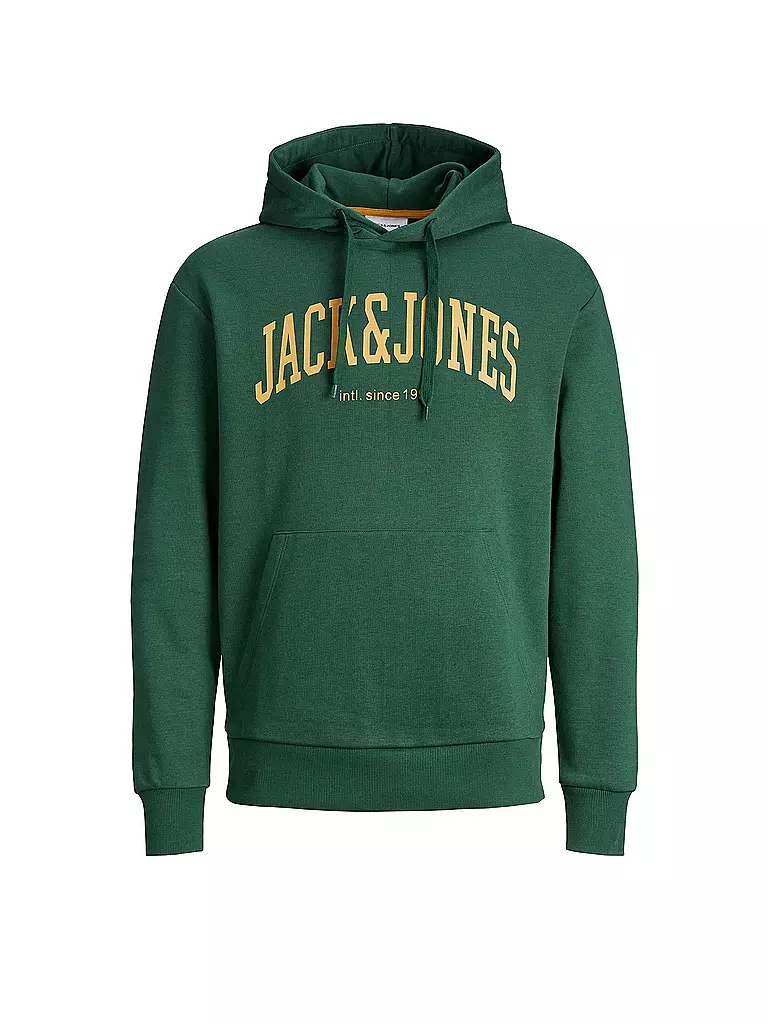 JACK & JONES Kapuzensweater - Hoodie JJEJOSH dunkelgrün