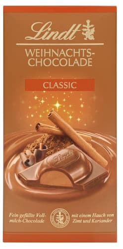 Lindt Weihnachtschocolade Classic