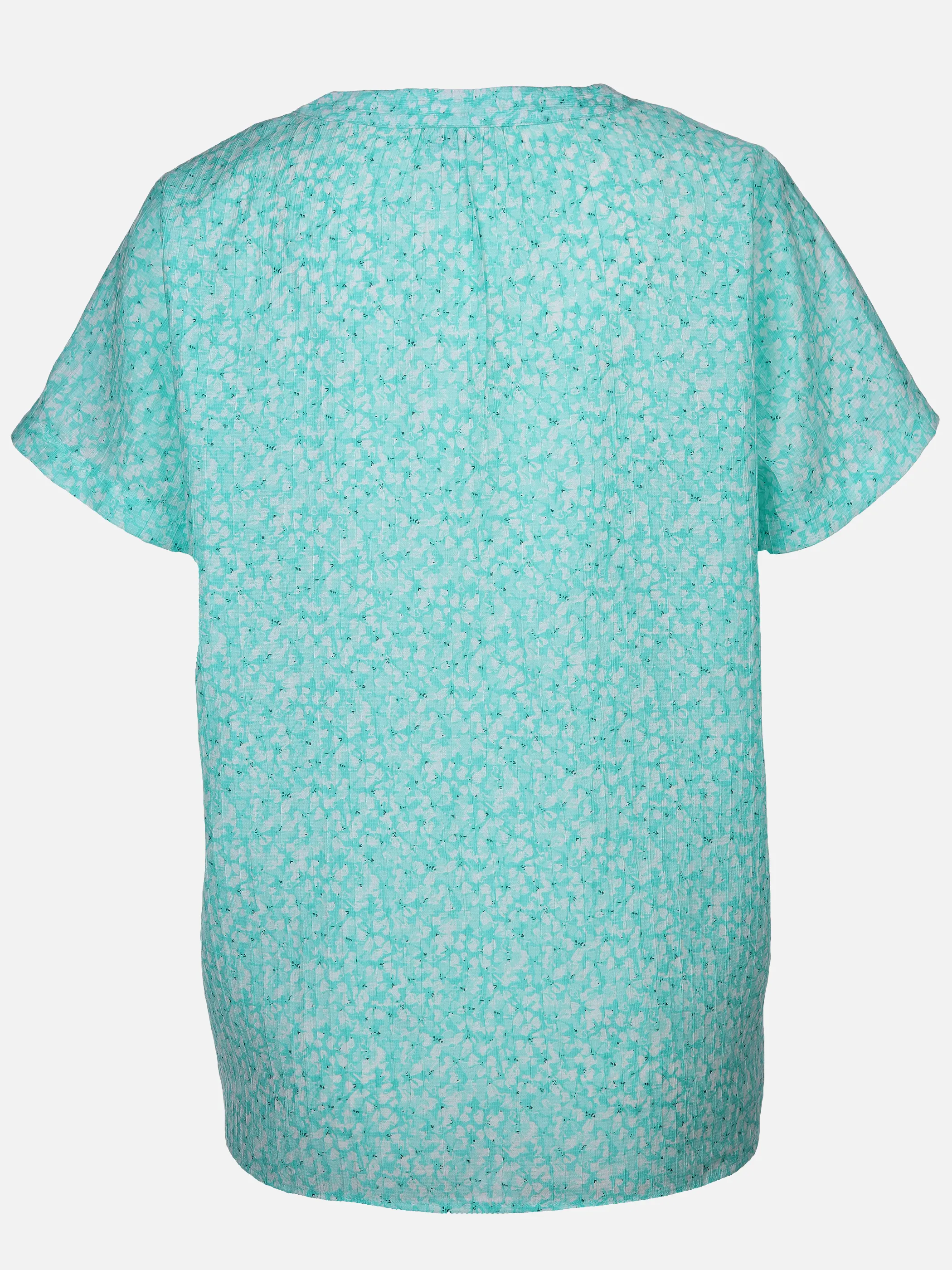 Damen Halbarmbluse im Minimalprint