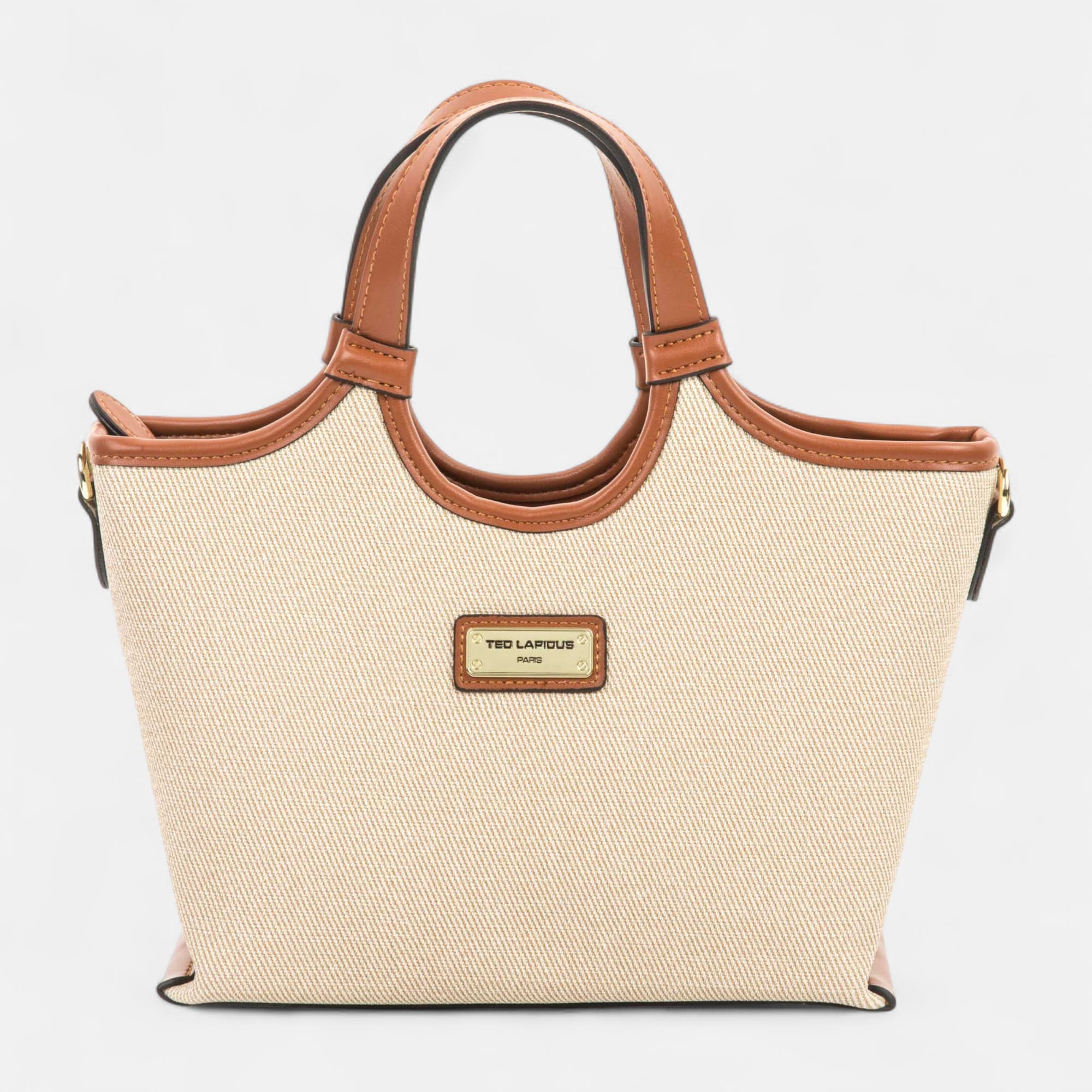 Sac à main beige