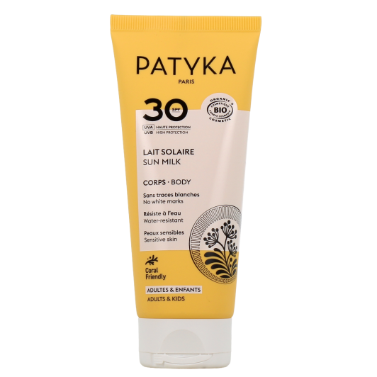 Spray Solaire Bio pour le Corps Patyka