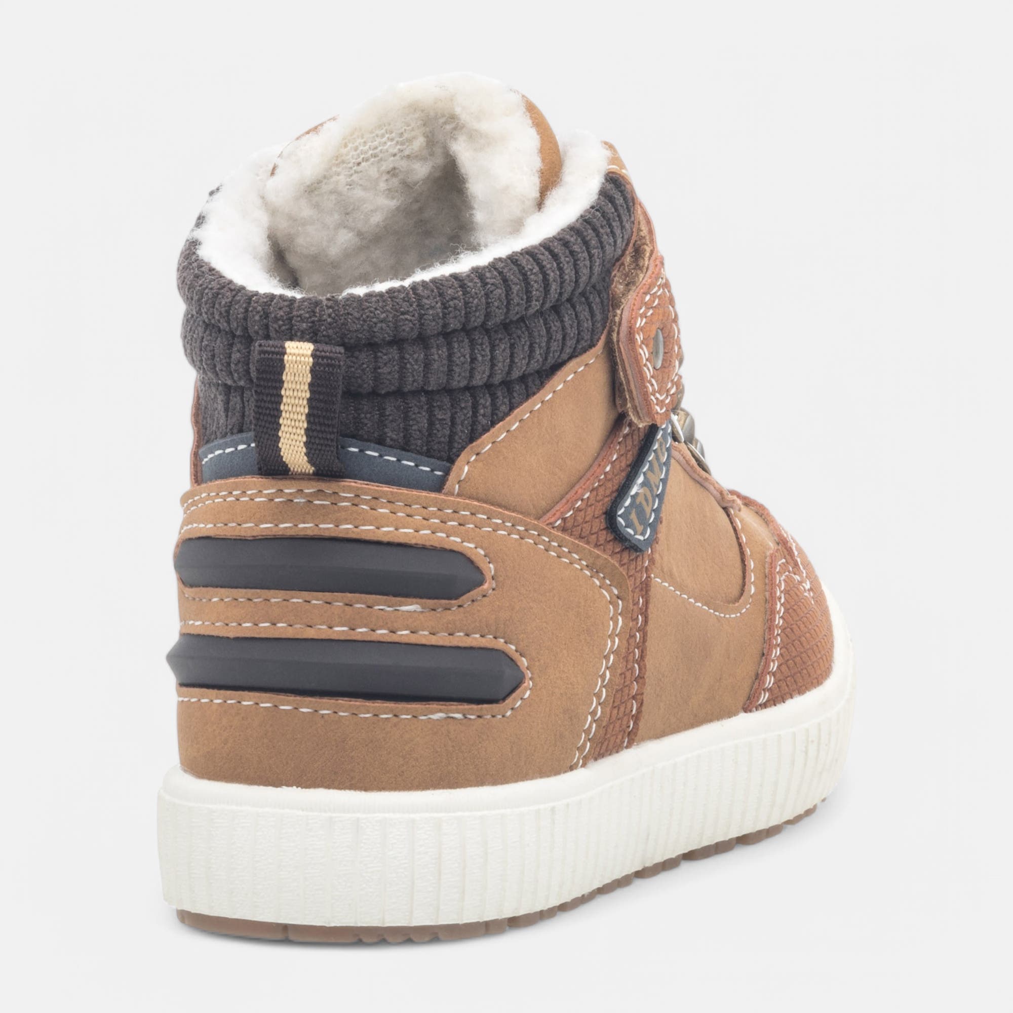 Baskets hautes Garçon cognac