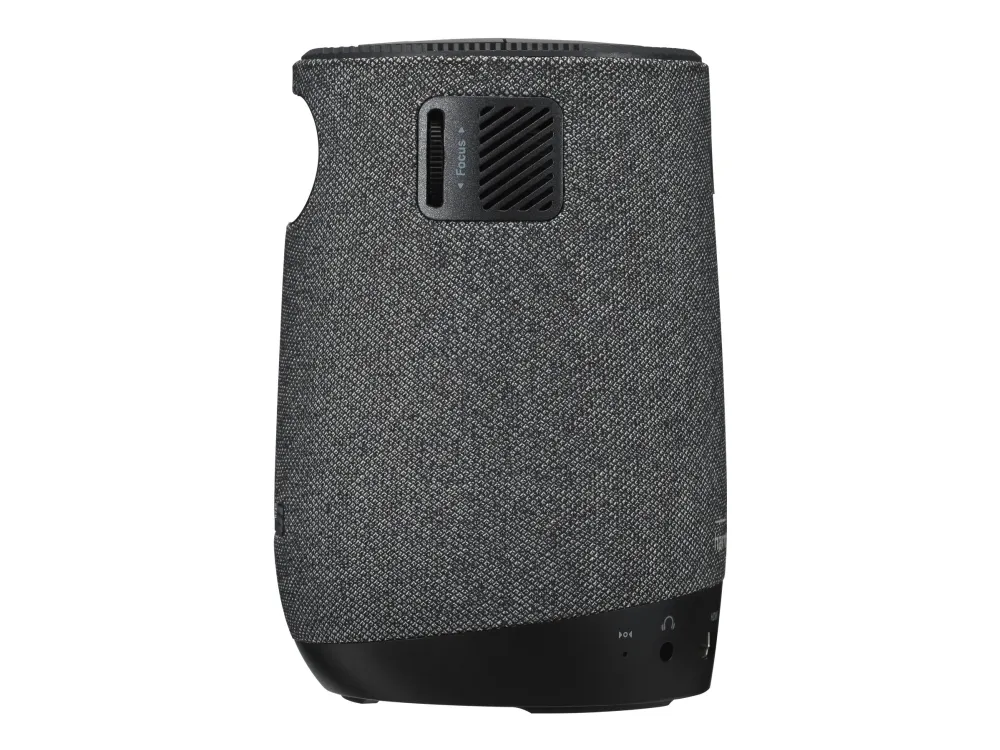 ASUS ZenBeam Latte L1 - DLP-projektor - LED - 300 lumen - 1280 x 720 - 16:9 - 720p - kort kast fikseret objektiv - Wi-Fi / Bluetooth - grå, sort
