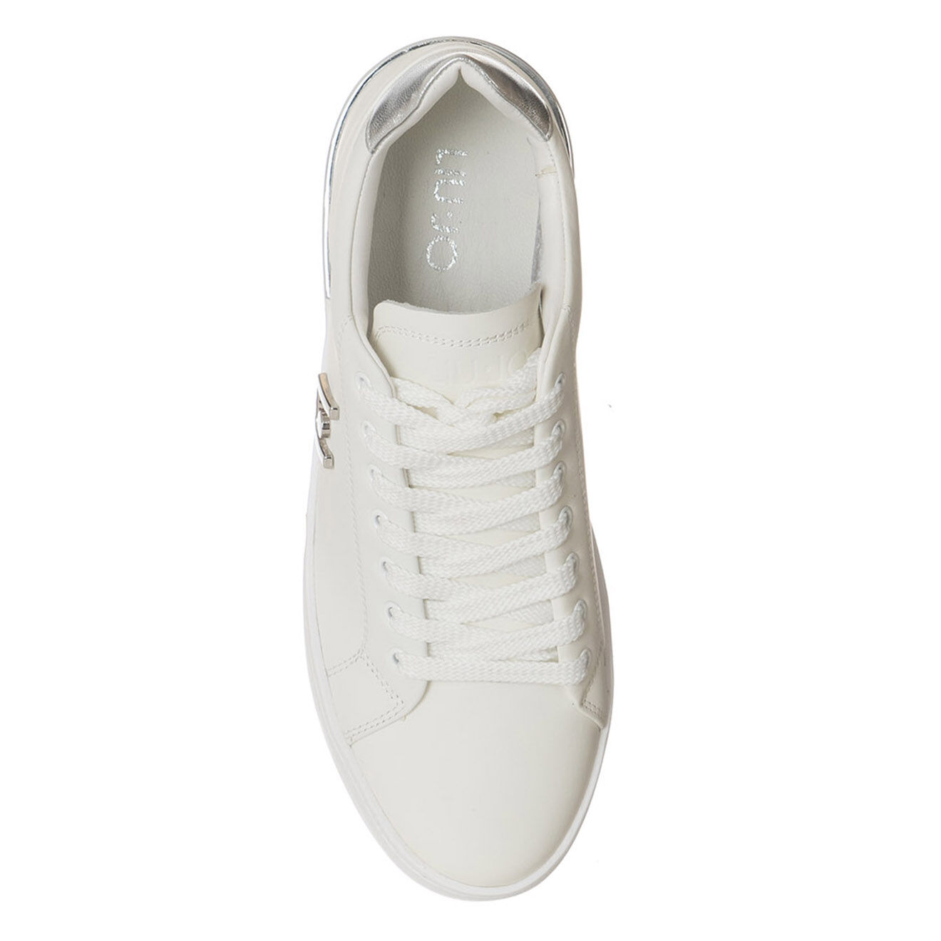 Liu-Jo Sneakers en Cuir Suzanne blanches