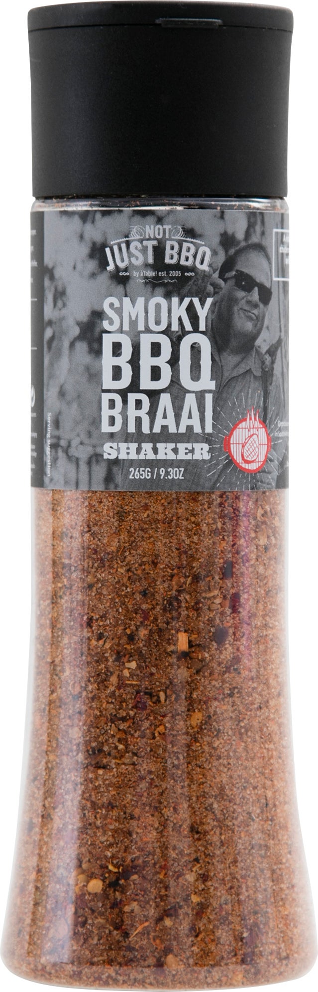 Not Just BBQ shaker smoky bbq braai 265 gr