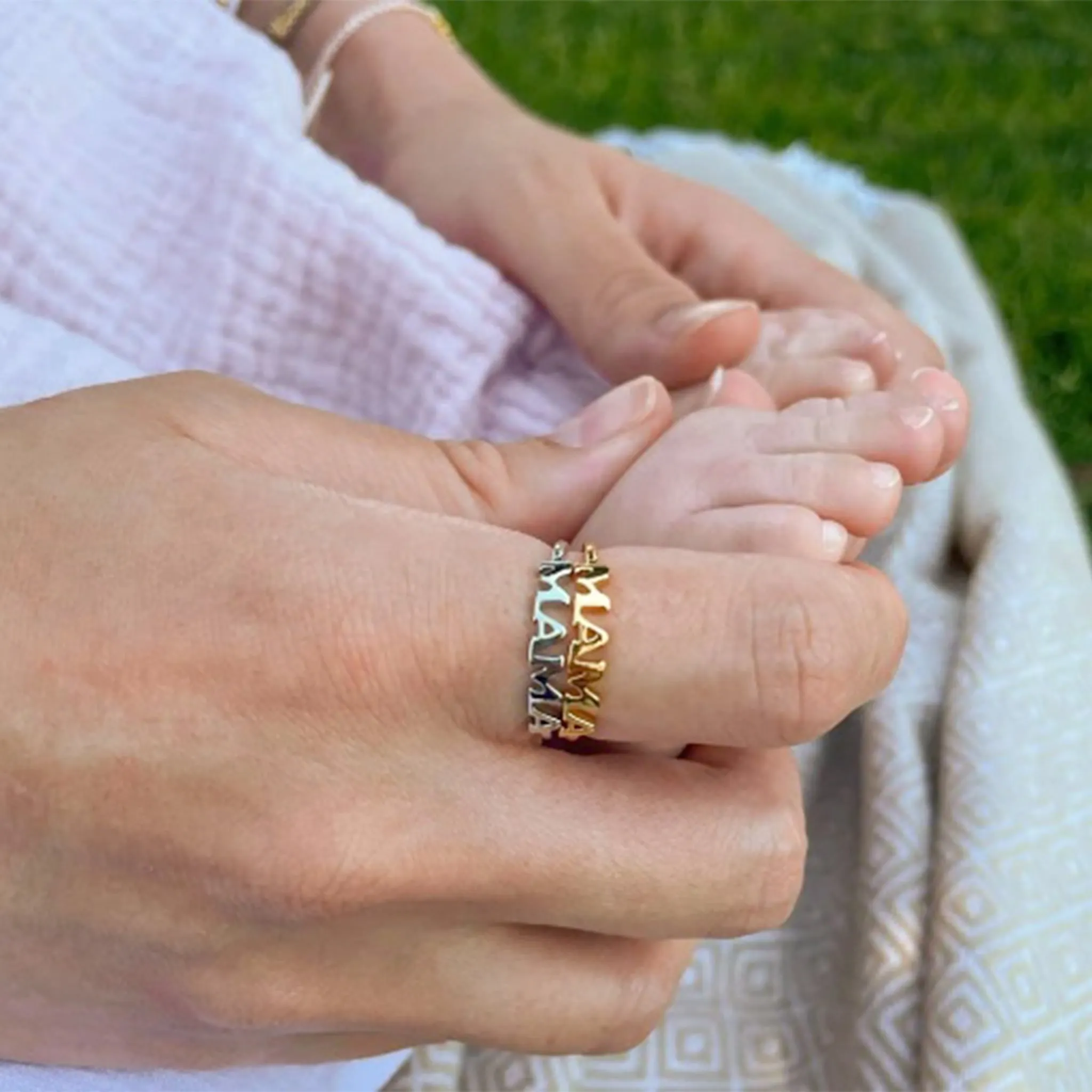 Puravida Bague Mama Argent