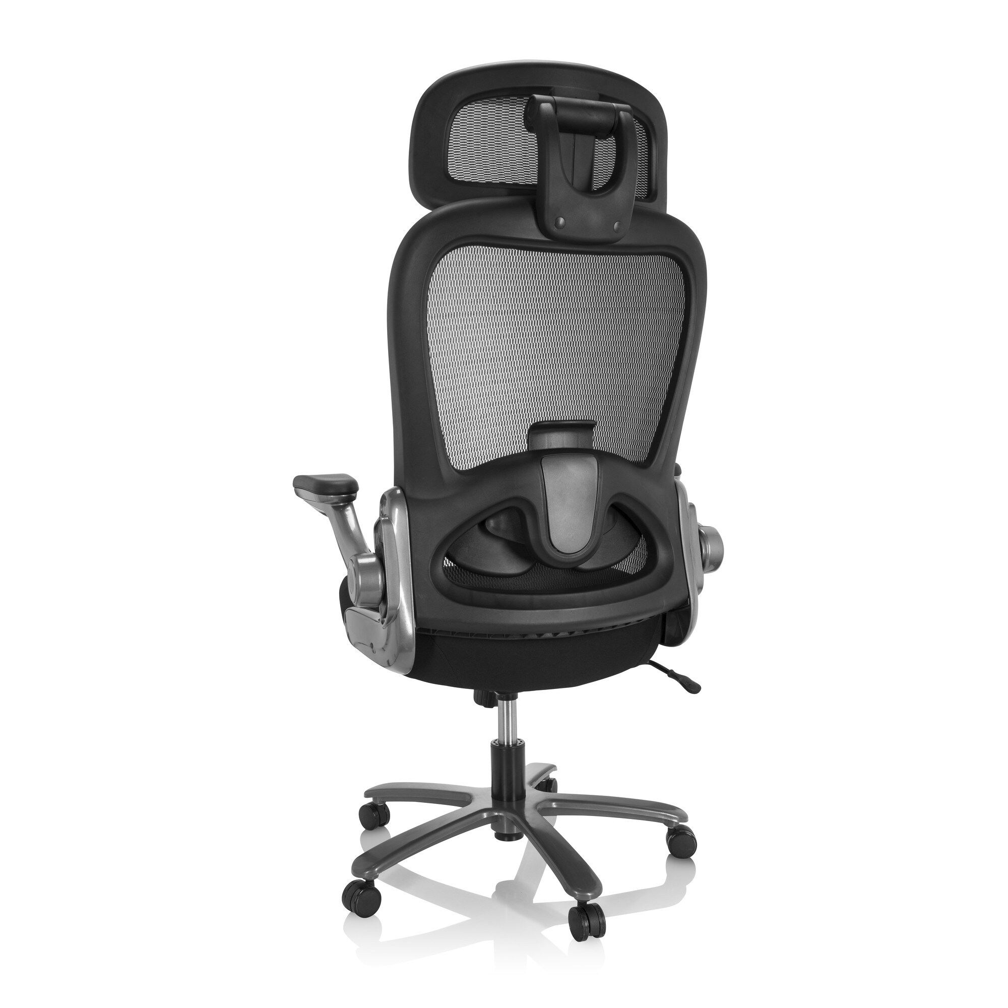 XXL Drehstuhl INSTRUCTOR T I PRO Stoff/Netzstoff mit abklappbaren Armlehnen hjh OFFICE