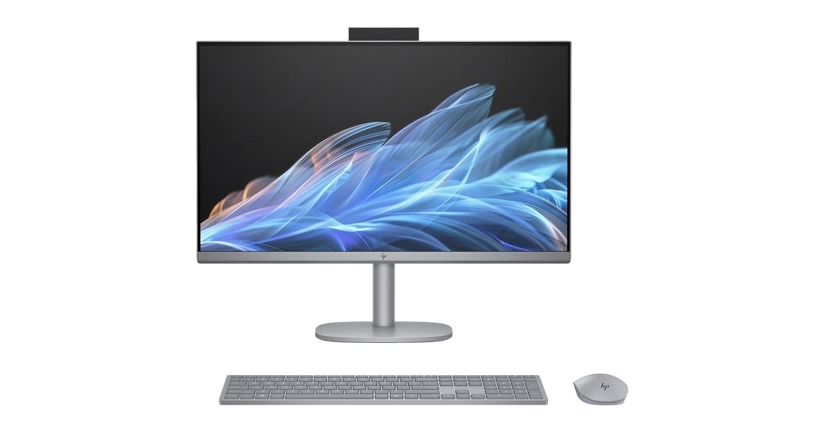 HPOmniStudio X 27-cs0070nd (AM5G7EA) all-in-one pc  (Zilver | Core Ultra 7 155H | Arc Graphics | 16 GB | 1 TB SSD)