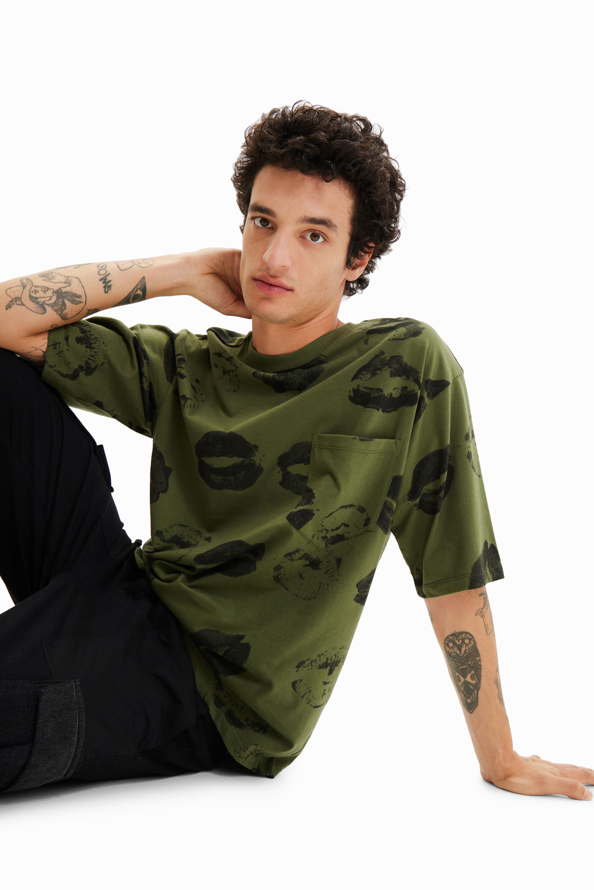 T-shirt lèvres