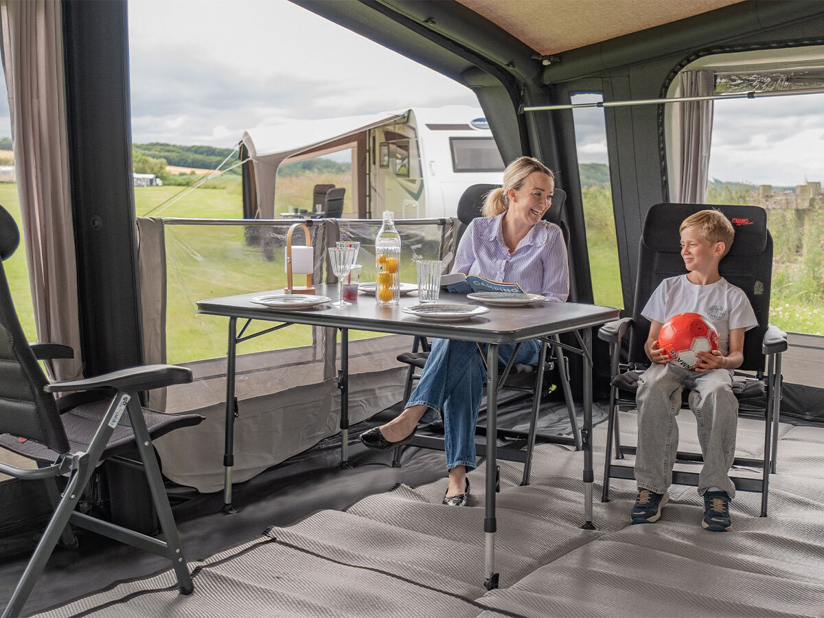 Telta Apex Maat 20 (1125 - 1150 cm) opblaasbare caravanvoortent