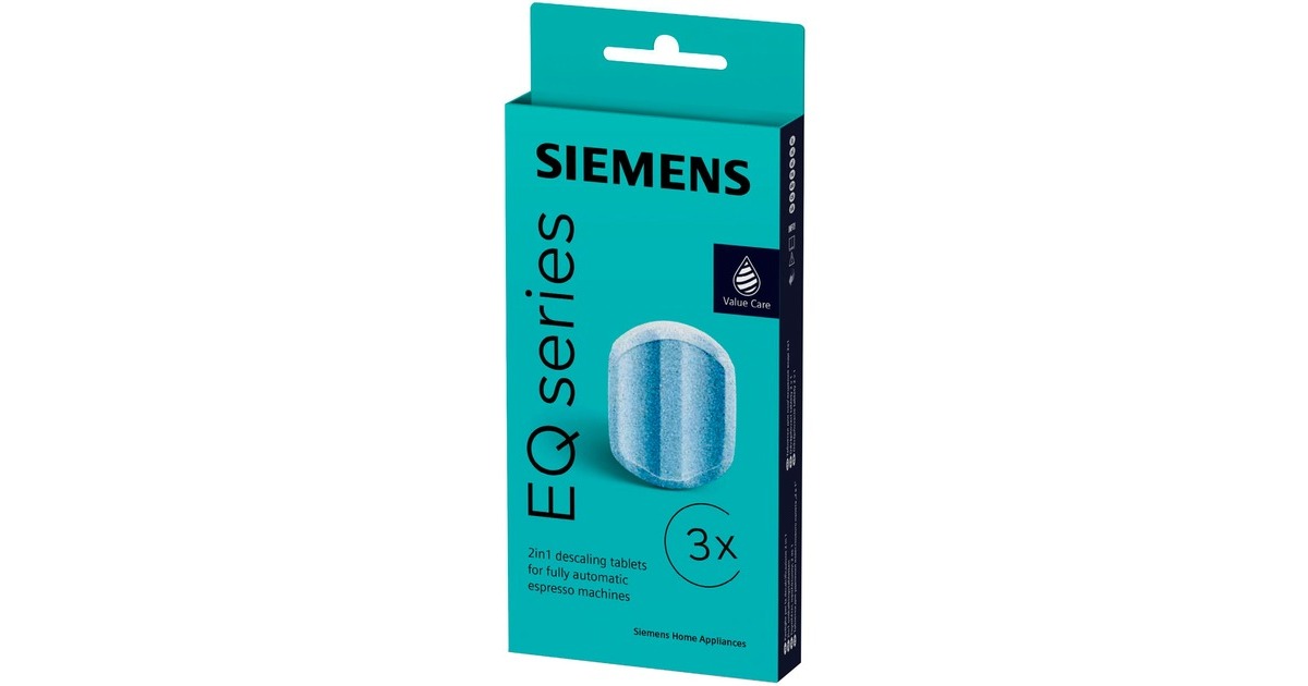 SiemensEQ series ontkalkingstabletten