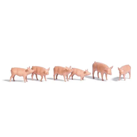 Busch Schweine, 6 Stück