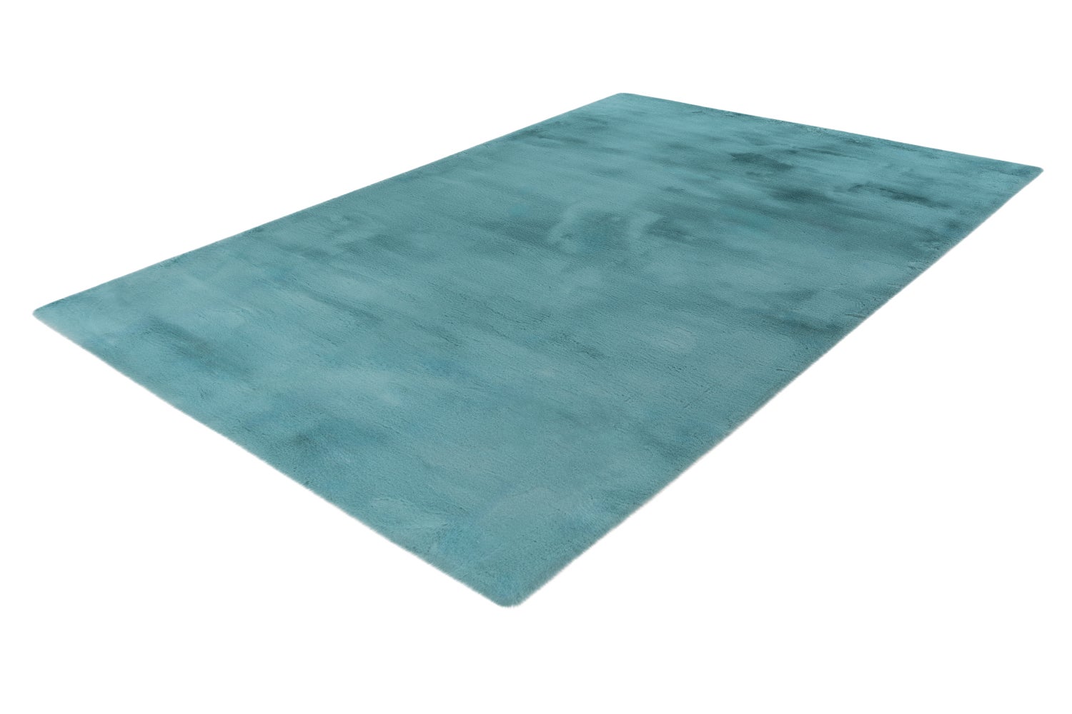 Luminara hoogpolig tapijt, turquoise, 35 mm, effen, 160 x 230 cm