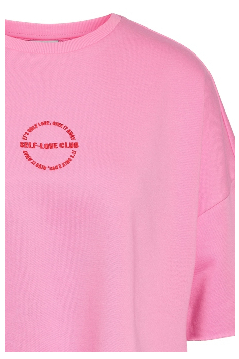 Noisy may roze dames sweater