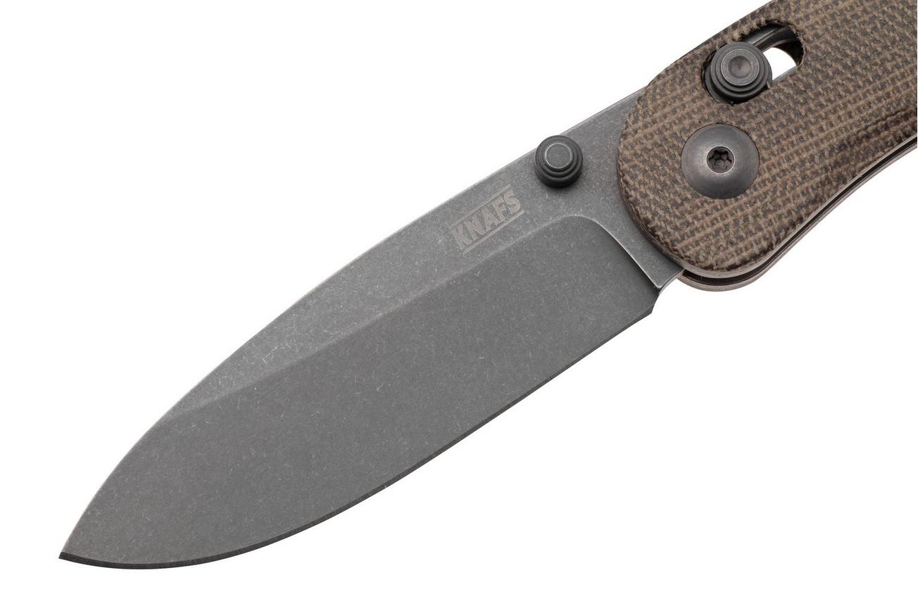 Knafs Lander 3 KNAFS-00397, Moondust S35VN, Moondust Canvas Micarta zakmes