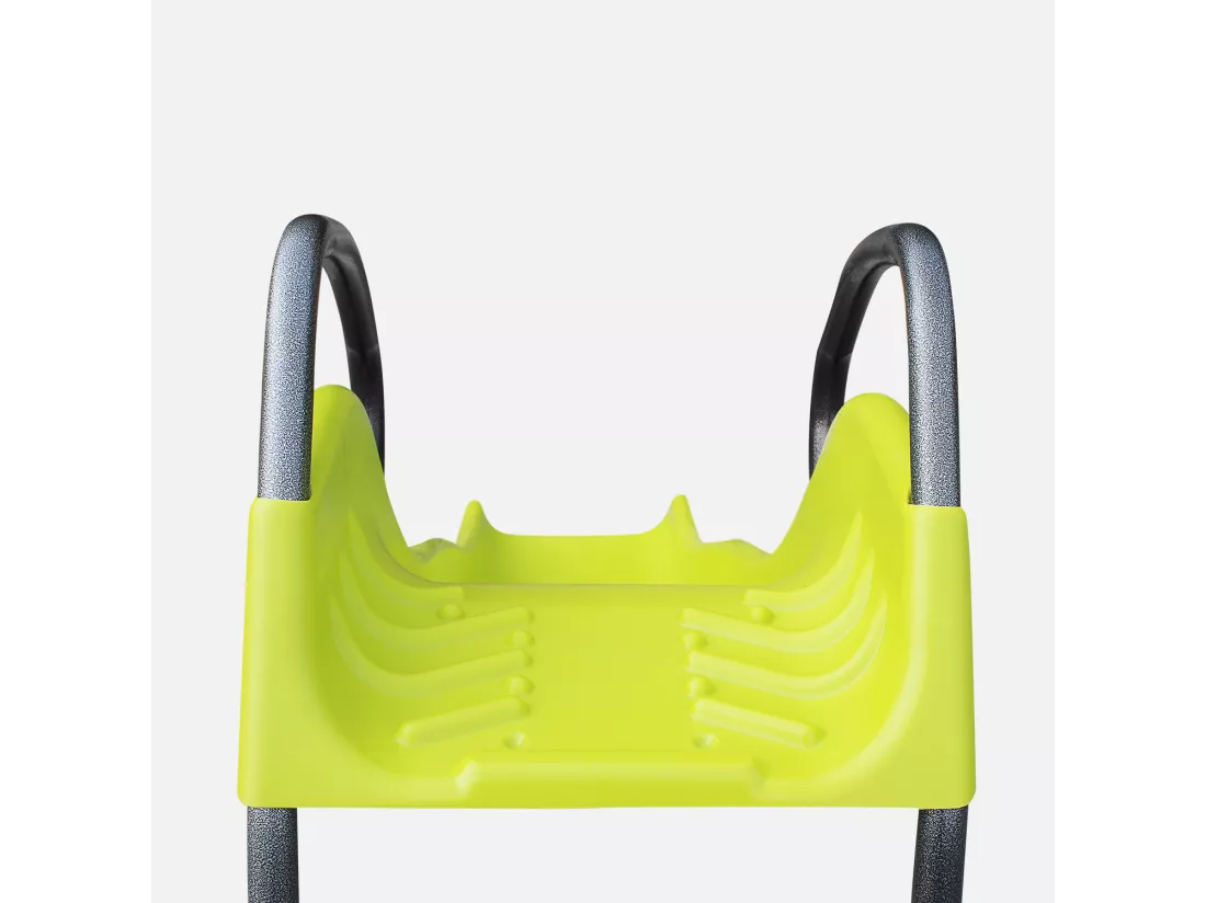 Toboggan - Sirocco vert - Glissière double vague. 175cm de longueur. structure de jardin extérieure. aire de jeu pour le jardin.
