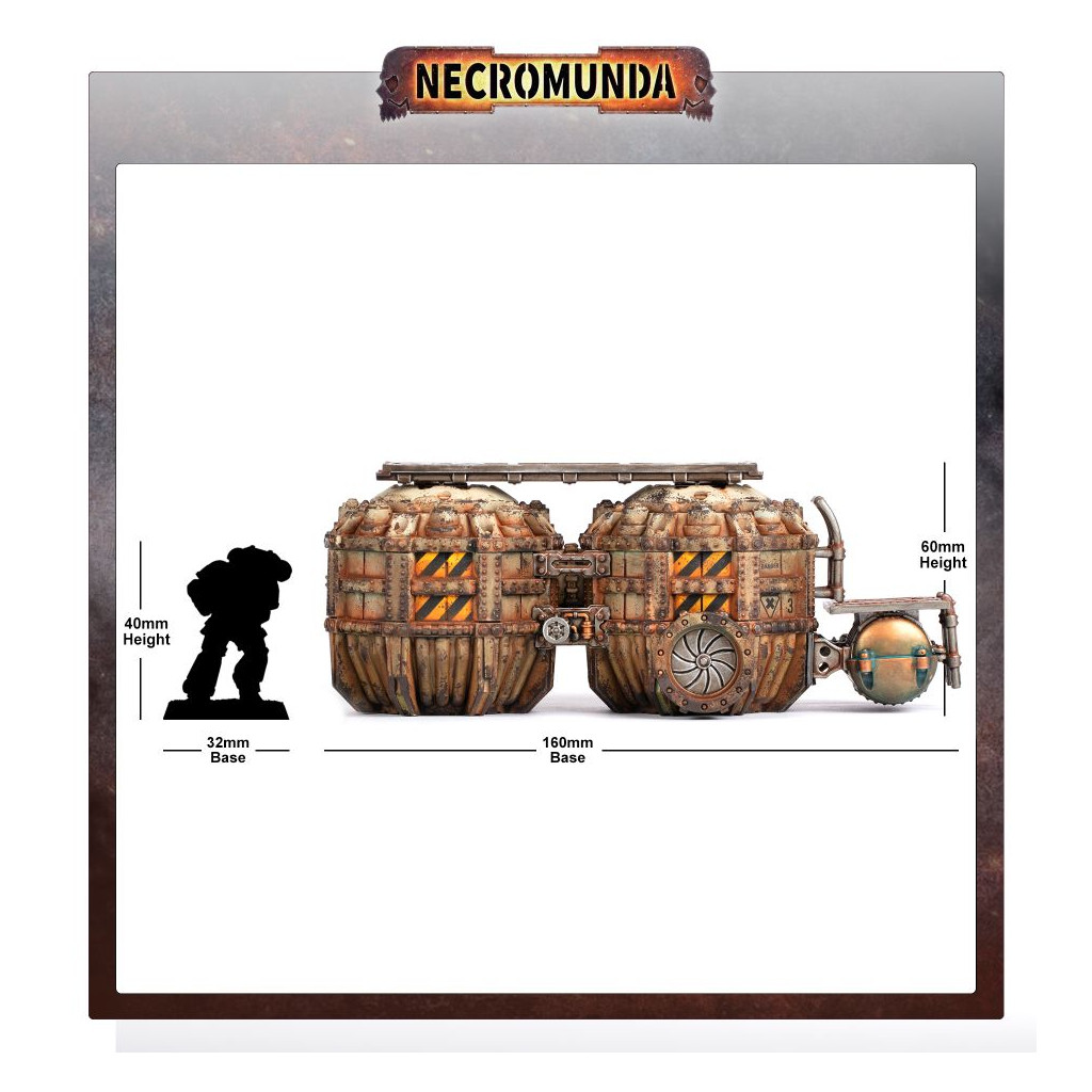Necromunda : Promethium Tanks - Refuelling Station