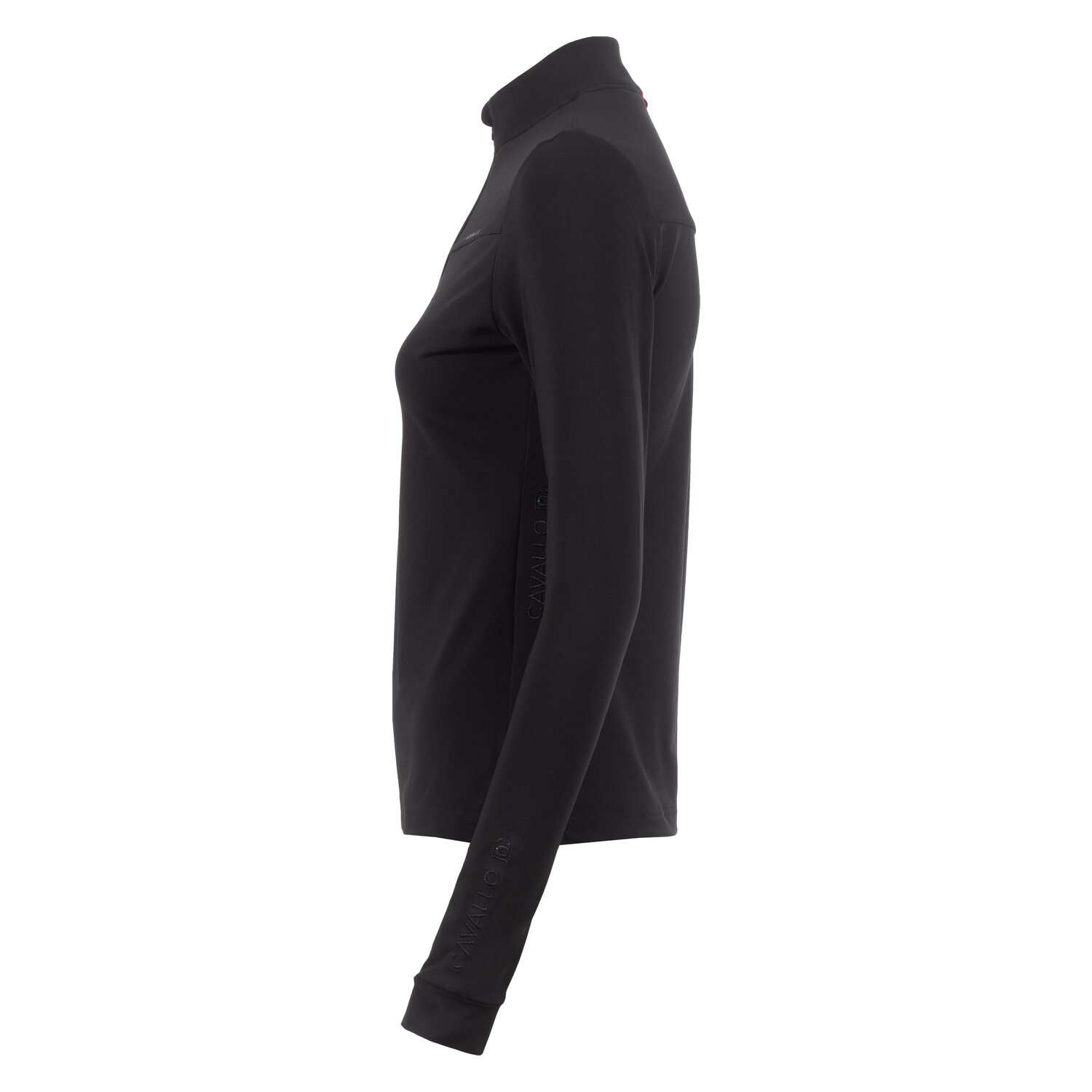 Cavallo Sweatshirt CAVAL ALL YEAR HALFZIP - black