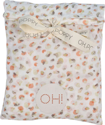Oh, Poppy! Vega Musselin Sengesett Sprinkelseng 70x80, Poppy Fresh Vanilla
