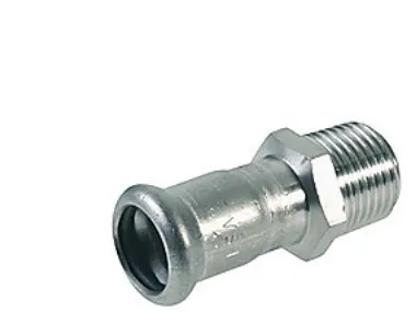 VSH ovg.m.np.88,9 mmX3'' - M-bakke XPress rustfri press