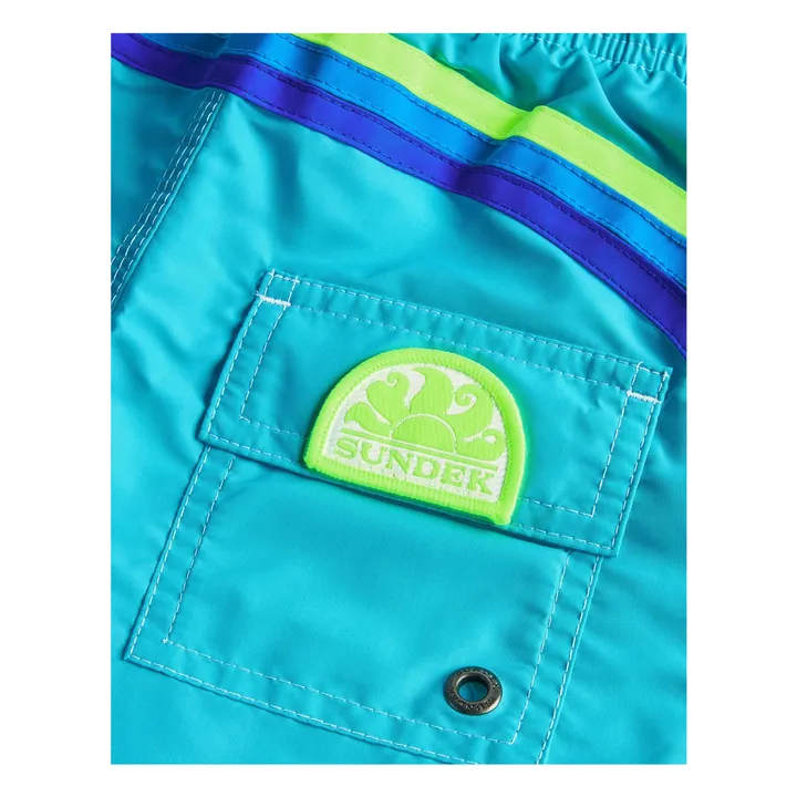 Sundek Short de Bain Board Arc | Bleu turquoise