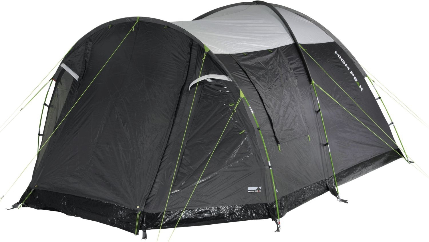 High Peak Santiago 5.0 Kuppelzelt mit Vorbau für 5 Personen 280 x 430 cm