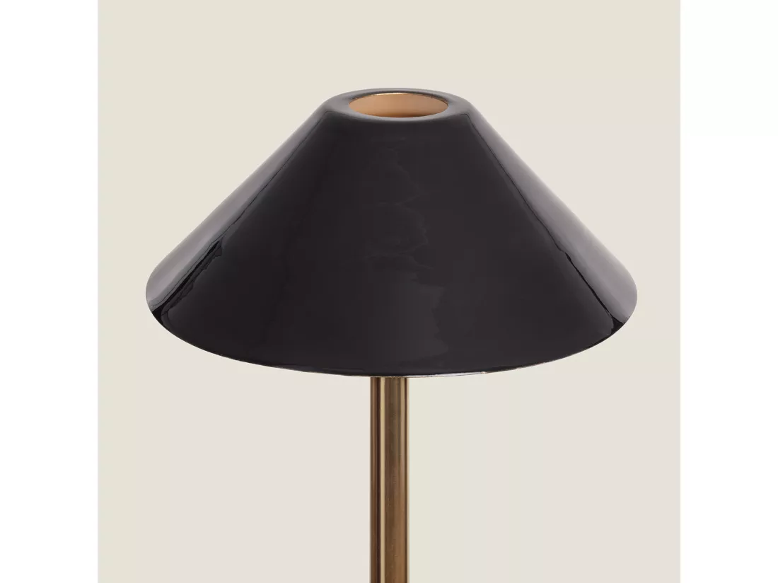 Lampadaire Métal Brijesh Noir