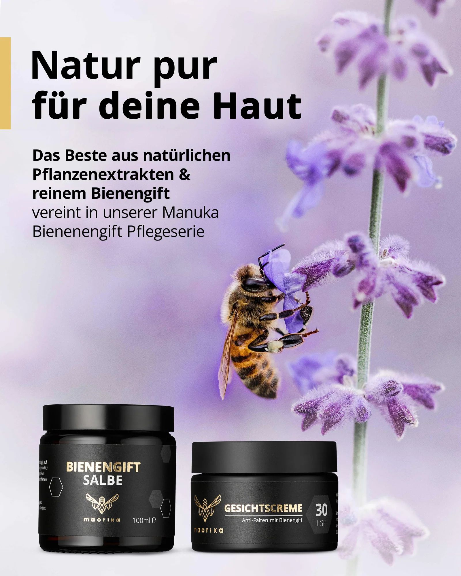 maorika Bienengiftsalbe mit Manuka-Öl
