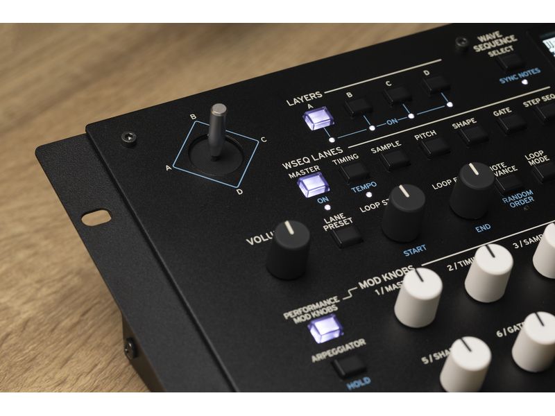 Korg Synthesizer wavestate Module Synthesizer mit Wellenabfolge