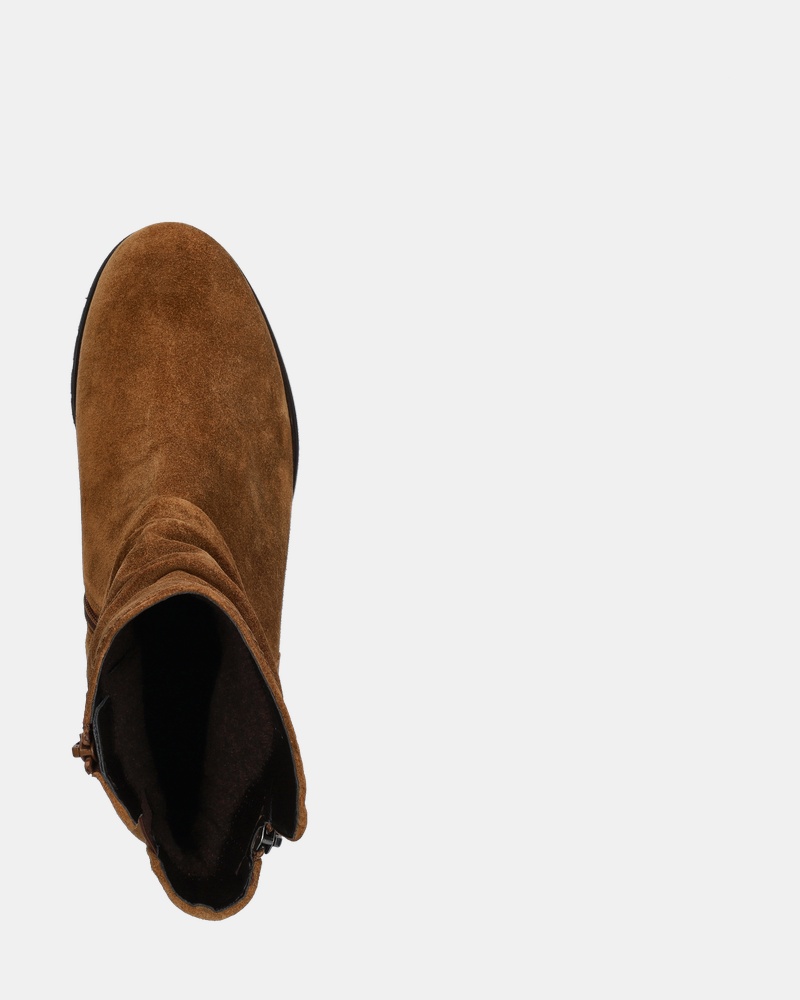 Gabor Rits- & gesloten boots  - cognac