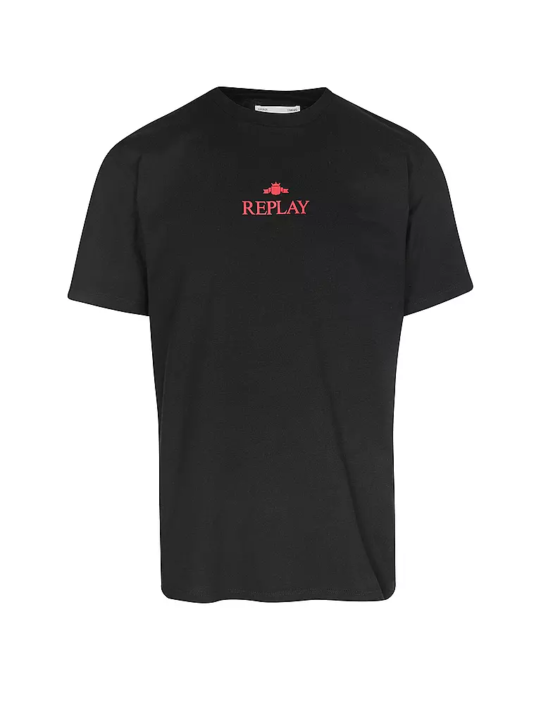 REPLAY T-Shirt  schwarz