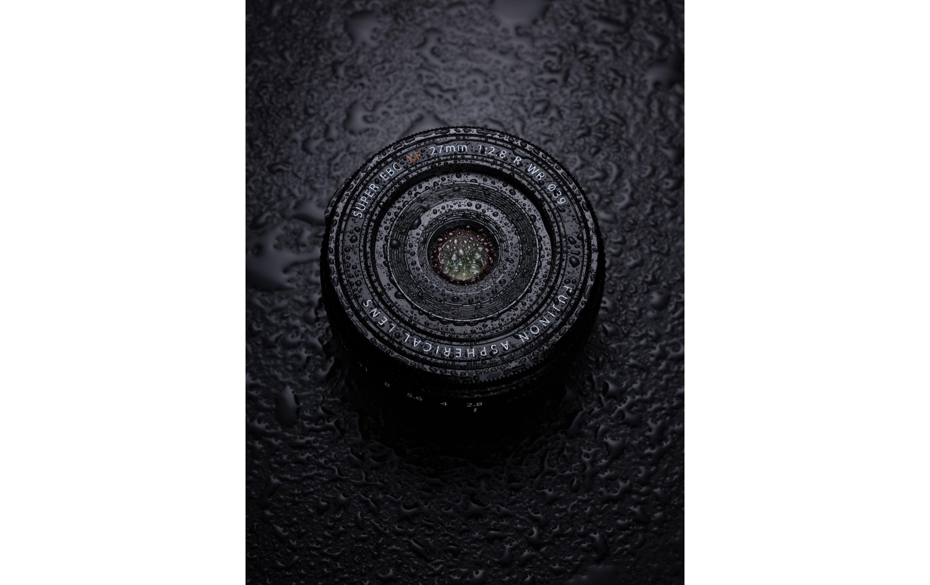 Festbrennweite XF 27mm F/2.8 R WR – Fujifilm X-Mount<br>Spritzwassergeschützte, leichte Festbrennweite