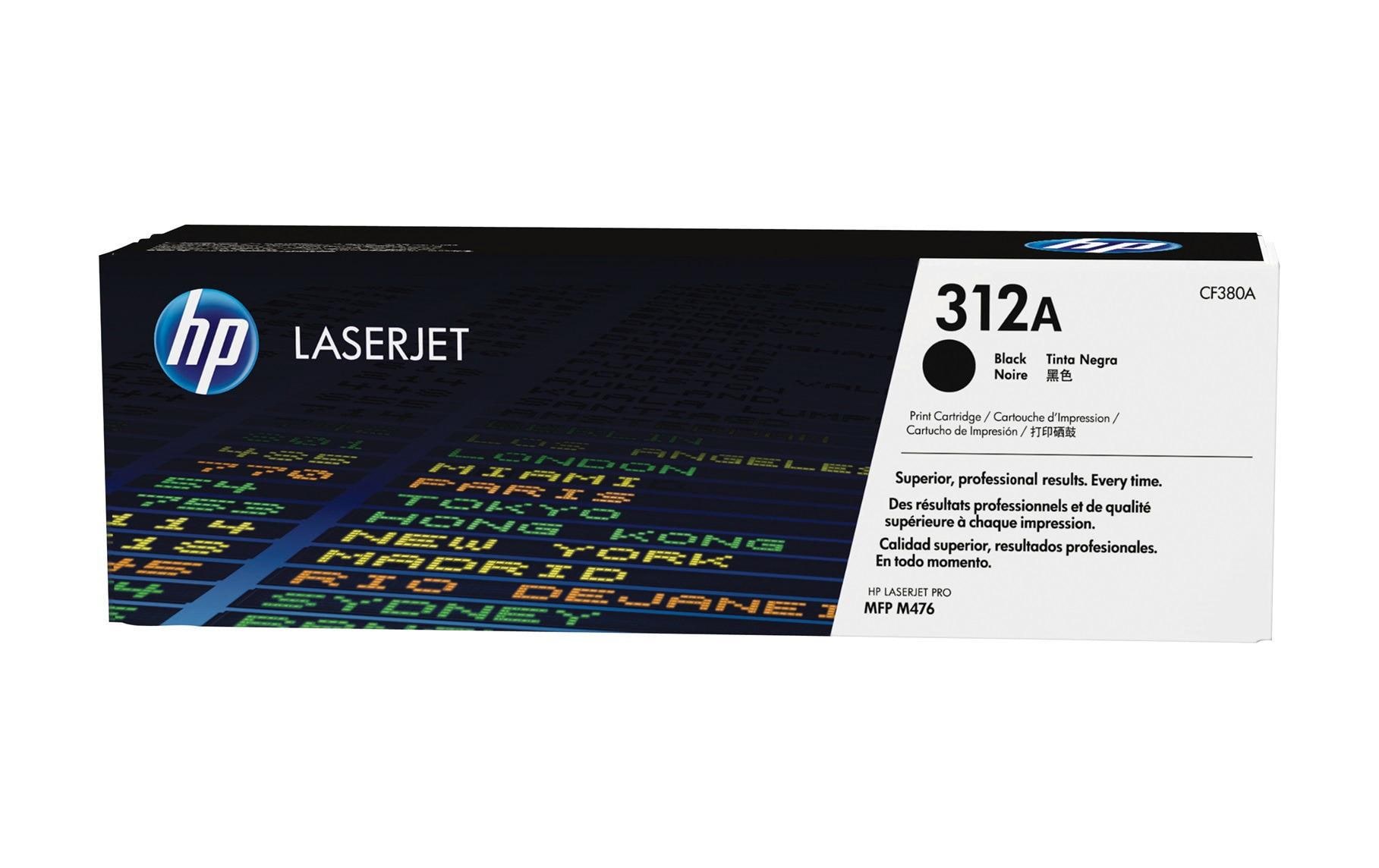 Toner Nr. 312A (CF380A) Black<br>Tonerkartusche