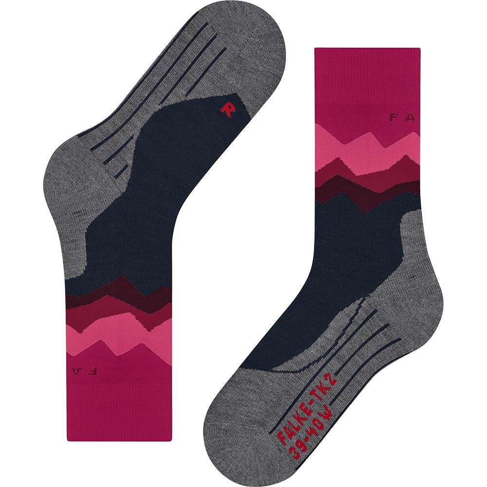 Falke TK2 Explore Socken Damen space blue