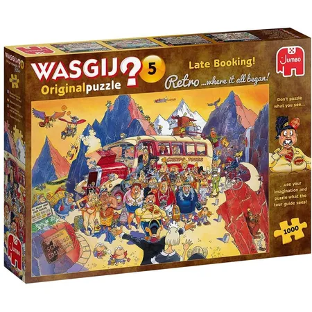 Jumbo Spiele Puzzle - Wasgij Retro Orignal 5 Billigangebot gebucht! 1000 Teile