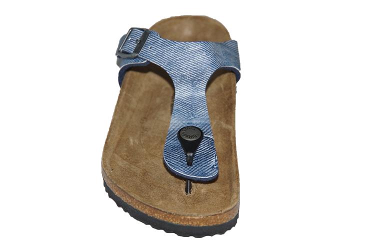 Birkenstock Gizeh Smal Jeans Washed Out Blue