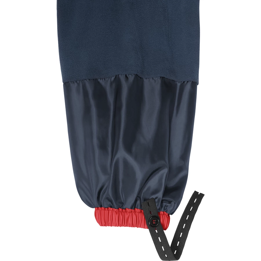 Playshoes Fleece-Halbhose rot