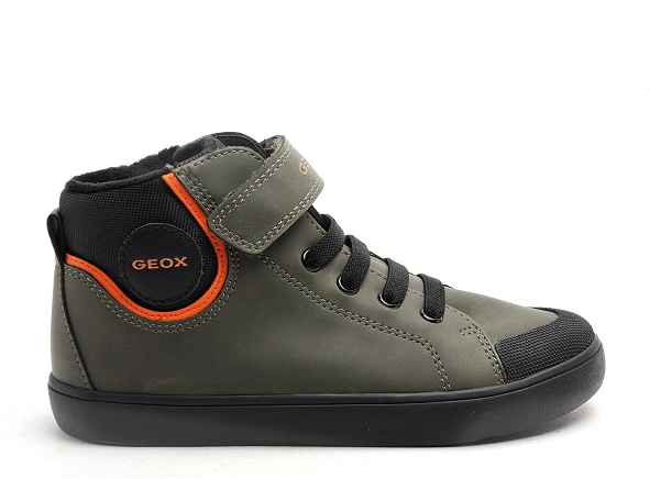 Geox boots bottine enfant j365cf j gisli boy kaki