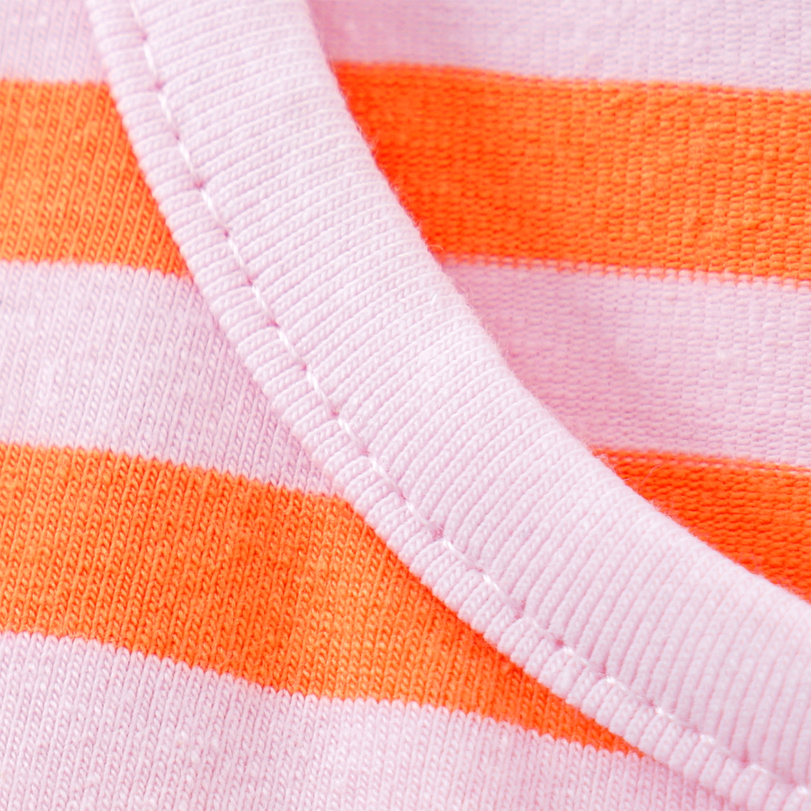 Topomini Baby T-Shirt mit Delfin-Motiv rosa / orange