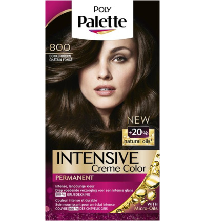 Poly Palette Haarverf – 800 Donkerbruin (1 set)