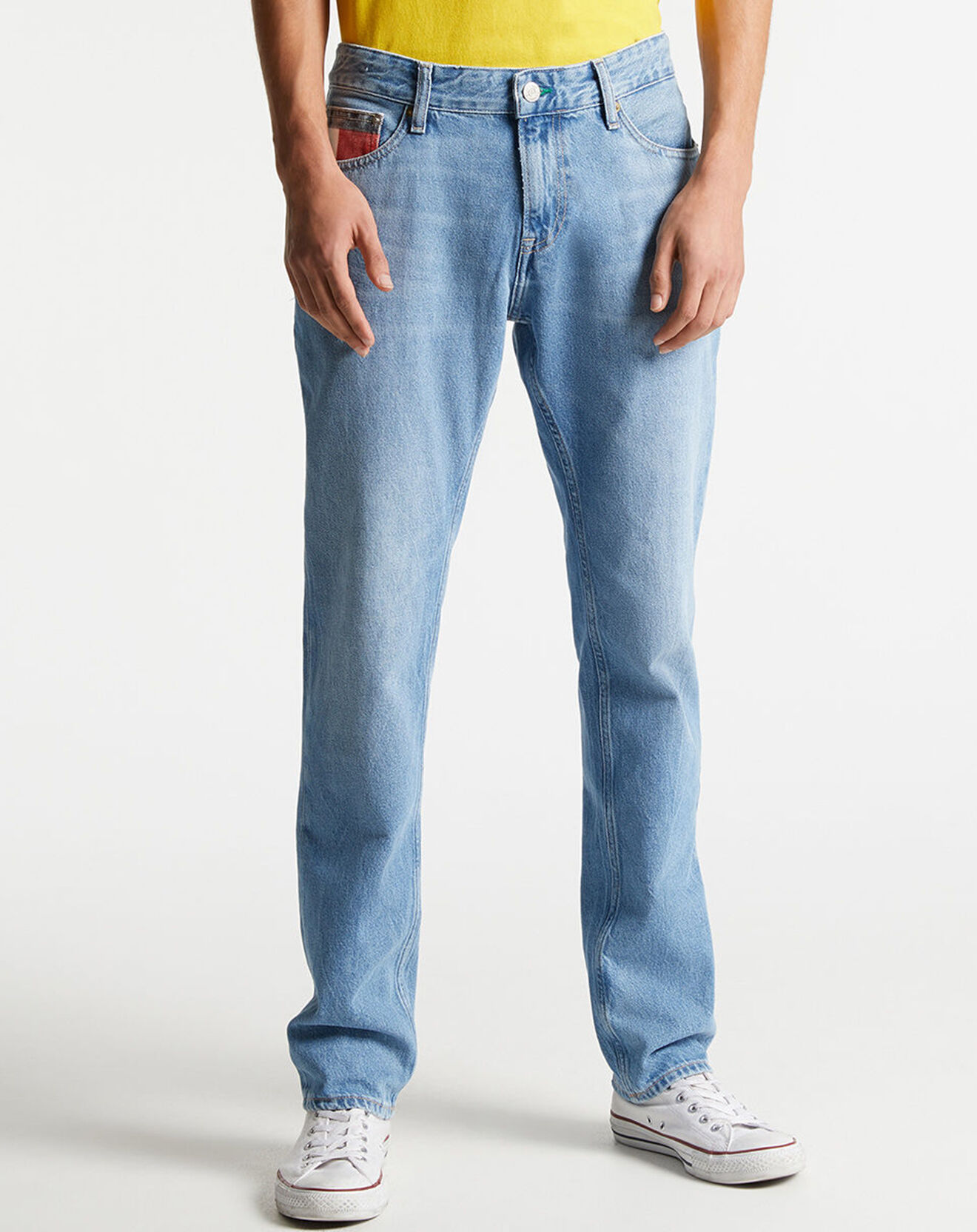 Tommy Jeans Jean Slim fit Scanton bleu clair