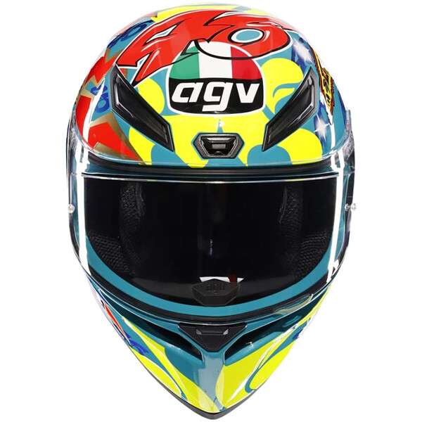 AGV - Casque K1 S Rossi Mugello 1999 Orange / Bleu / Jaune