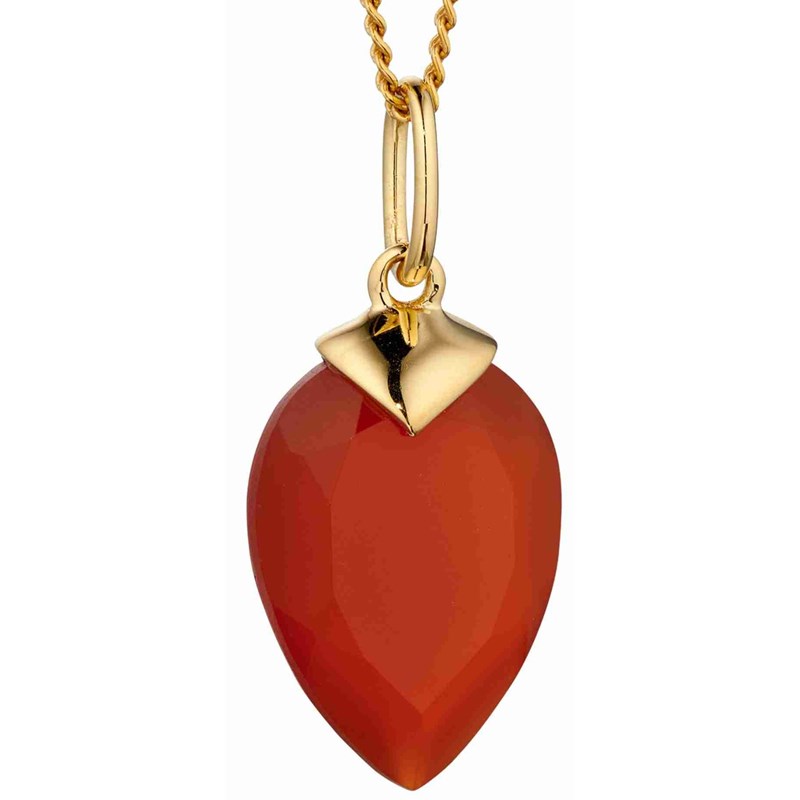 Collier plaqué or en argent 925/1000