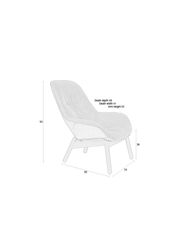 Fauteuil Duke
