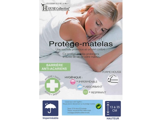 PROVENCE LITERIE - Matelas Orthopédique 160x190 x 22 cm + Oreiller Mémoire + Al...