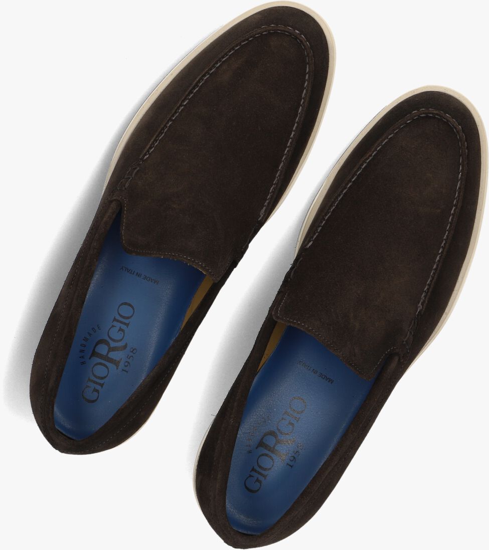 bruine giorgio loafers 56402